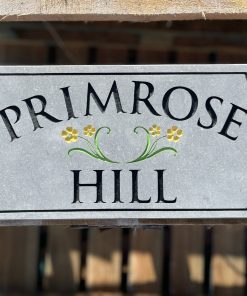 Sanded Irish Limestone House Sign 400mm x 200mm